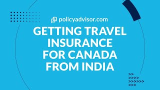 Travel Insurance For India From Canada 🍁  5 Reasons Why You NEED To Buy From A Canadian Provider [upl. by Godding82]