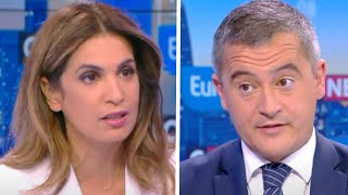 Gérald Darmanin sur Lampedusa  quotLa France ne sapprête pas à accueillir une partie des migrantsquot [upl. by Koressa666]