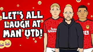 Lets all laugh at Man United😂 The Song [upl. by Haland]