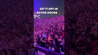 Boosie’s Set It Off in sync with LSU lightshow 🔥 [upl. by Dubenko]