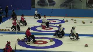 World WheelchairB Curling Championship 2024 Session 12 [upl. by Douglas]