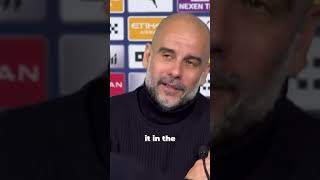 Pep Guardiola on if the title is gone with a loss at Anfield football premierleague sports [upl. by Ynatsyd]