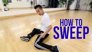 How to Breakdance  Sweeps  Flow Basics [upl. by Jasmine]