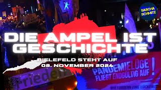 Die Ampel ist Geschichte Wir fordern sofortige Neuwahlen 🇩🇪 Bielefeld 08112024 [upl. by Ecienahs]