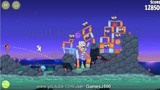 Angry Birds Rio Gold Rocket Rumble Level 17 Walkthrough 3 Stars Lösung [upl. by Kelli270]