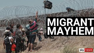 MIGRANT MAYHEM Bidens border falls apart as cities are flooded [upl. by Ha]