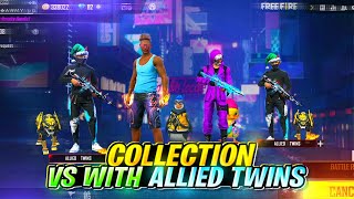 Collection Vs With alliedtwins 🤩 Gone Wrong🤣  Strategy Maker Gaming shorts freefire [upl. by Marney]