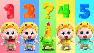 Five Little Ducks in the Pool  Learn Numbers  Safety Tips  Nursery Rhymes amp Kids Songs  BabyBus [upl. by Chrysler260]