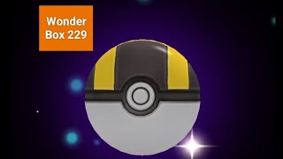 Pokémon Home Wonder Box 229 [upl. by Melborn687]