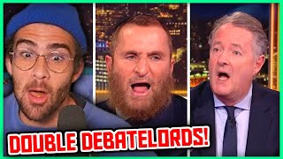 Rabbi Shmuley DEBATES Mohammed Hijab  Hasanabi Reacts to Piers Morgan Uncensored [upl. by Husha]