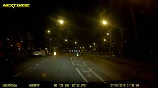 Driving Home From Gillingham Kent At Night [upl. by Enilada]