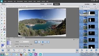 Panoramabilder erzeugen  Photoshop Elements 12 für digitale Fotografie [upl. by Haden]