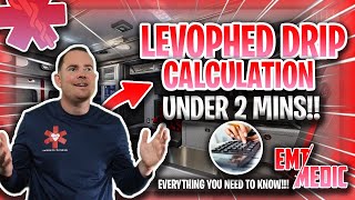 Levophed drip calculation [upl. by Kingdon]