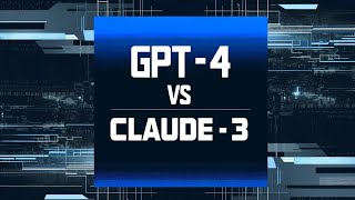 Is CLAUDE3 really better than GPT4 Comparison [upl. by Alyar22]