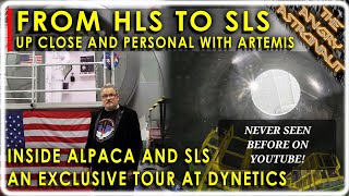 Go inside SLS and a new Lunar Lander Exclusive Tour of Dynetics [upl. by Chaffee]