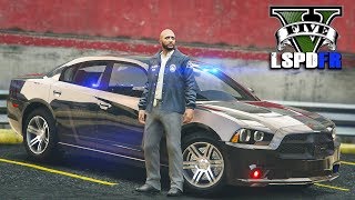 Montreal Ghost Charger Skin  GTA 5 LSPDFR 043 Ep 640 [upl. by Mingche882]