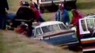 1984 NASCAR TerrySchoonover Fatal crash [upl. by Atsirtal]