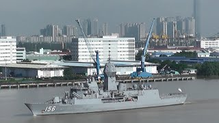 A NEWLY UPGRADED WARSHIP shipspotting [upl. by Grenier]