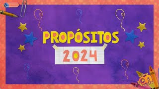 Acuérdate de Propósitos de año nuevo 2024 [upl. by Charlotte453]