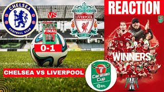 Chelsea vs Liverpool 01 Live Stream Carabao Cup Final EFL Football Match Score reaction Highlights [upl. by Barrington]