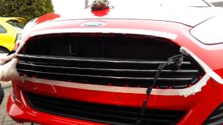 DIY Ford fiesta 2013 front grille replacement [upl. by Liborio82]