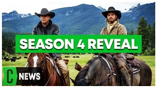 Yellowstone Season 4 Fall Release Confirmed in First Trailer [upl. by Yelyah]