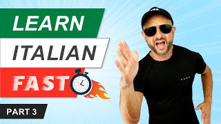 LEARN ITALIAN FAST  How to learn Italian fast 33 [upl. by Marita]