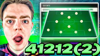 This OVERPOWERED 412122 is AMAZING ✅🔥 Best EAFC 24 Custom Tactics amp Formation [upl. by Namus]