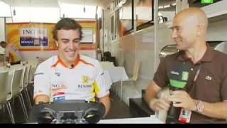 Una apuesta con Fernando Alonso  Momento Faster [upl. by Anirehs137]