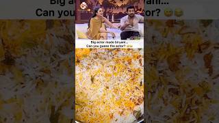 ramcharan ranadaggubati biryani chickendumbiryani telugucinema telugumemes gamechanger food [upl. by Lashondra115]