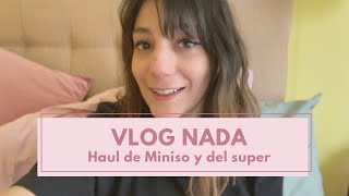 VLOG NADA haul de Miniso y del super  Gabrielamática ⚡️ [upl. by Primavera]