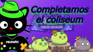 Arrazo en el COLISEUM con axies no tan buenos  Axie Infinity [upl. by Targett]