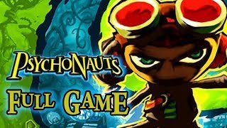 Psychonauts  FULL GAME walkthrough  Longplay PC Xbox PS2 [upl. by Atalie648]