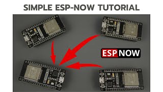 ESP NOW tutorial with Arduino IDE and ESP32 [upl. by Nhaj]