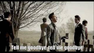 Big Bang Tell Me Goodbye English Lyrics [upl. by Anawaj]