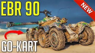 EBR 90 • GoKarting ► World of Tanks Panhard EBR 90 Gameplay  Patch 14 Update [upl. by Beverlee]