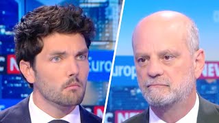 JeanMichel Blanquer  quotEMacron réussit souvent les choses difficiles et rate les plus facilesquot [upl. by Aihsirt]