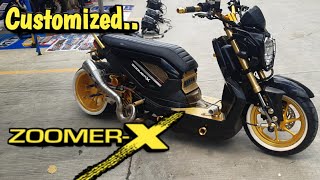 CUSTOMIZED HONDA ZOOMERX [upl. by Coreen]