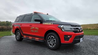 Avon Lake FD  Fire Command Ford Expedition [upl. by Halstead]