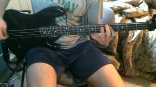 Gored  Loathe Bass Cover [upl. by Nojram]