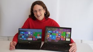 Lenovo ThinkPad X1 Carbon 3rd Gen vs Dell XPS 13 2015 Comparison Smackdown [upl. by Ativel614]