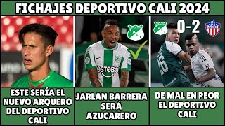 JARLAN BARRERA AL DEPORTIVO CALI ✅  SUPENSIÓN EN 2024 ❌  CALI 0  2 JUNIOR  ligabetplay [upl. by Wheaton]