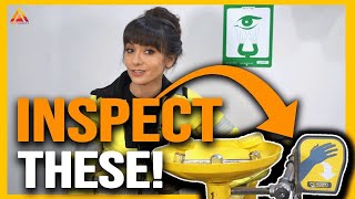 How to Inspect Plumbed Eyewash Stations  By Ally Safety [upl. by Polik]