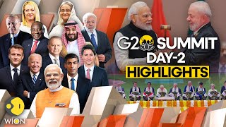 G20 Summit 2023 Key takeaways from Day 2 of the G20 Summit  WION Originals [upl. by Hewett]