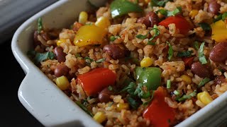 HIGH PROTEIN BROWN RICE FRIED RICE RECIPE FOR WEIGHT LOSS  LEFTOVER BROWN RICE RECIPE [upl. by Giffie]