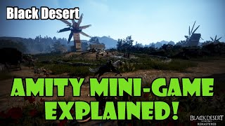 Black Desert New Player Amity Guide  Talking to NPCs for Beginners [upl. by Joo905]