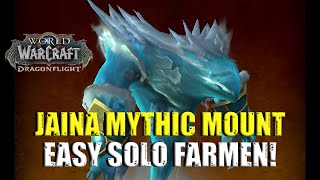 Jaina Skip Mythic  SOLO FARM MOUNT  Schlacht von Dazaralor  WoW Dragonflight [upl. by Eshelman]