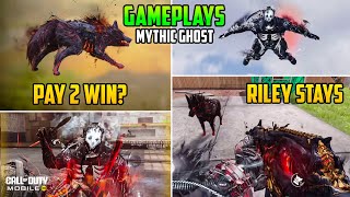 Mythic Ghost Gameplay CODM  Mythic Riley amp Mythic Scout BR Class Cod Mobile [upl. by Tereb]