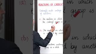 PGC lecturesInter Part 2KPK BoardChemistryChapter 20  Reactions of Carboxylic Acids [upl. by Eixela]