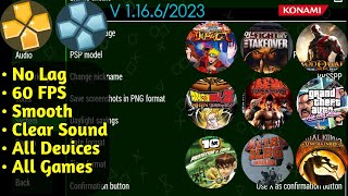 PPSSPP New Settings for 60 FPS v1166 2023 [upl. by Cleavland721]